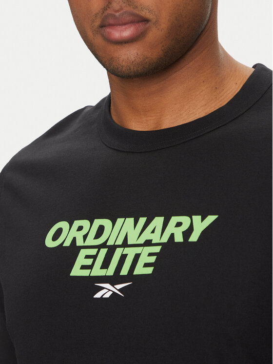 Reebok Reebok T-Shirt 100218824 Czarny Regular Fit