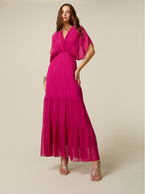 Oltre Oltre Abito da sera 7032J000857N019 Rosa A-Line Fit