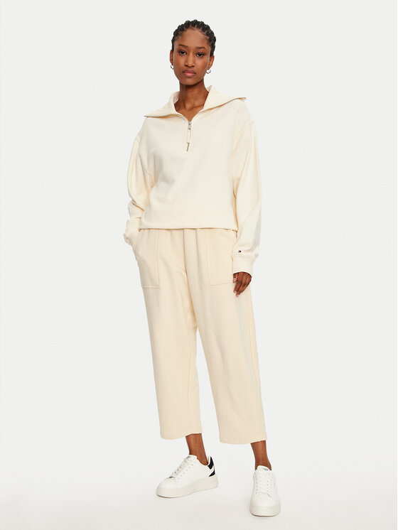 ViCOLO ViCOLO Donji dio trenerke TS0478 Écru Regular Fit
