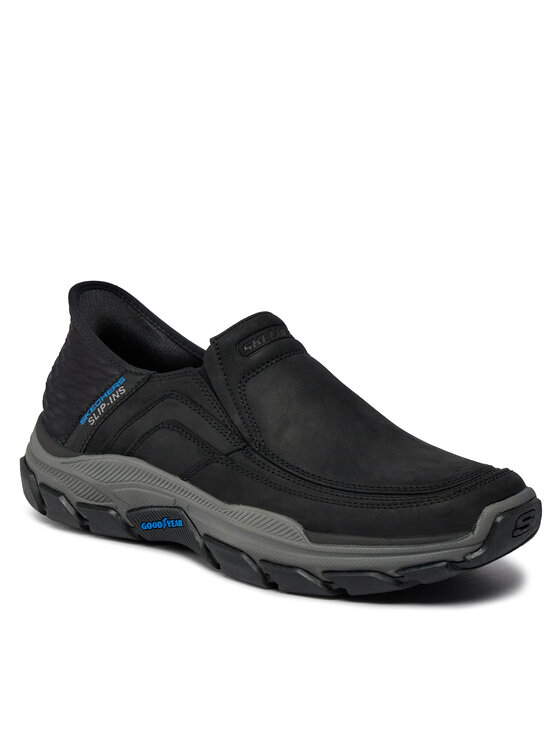 Skechers Skechers Sneakersy Skechers Respected - Elgin Slip-ins Czarny