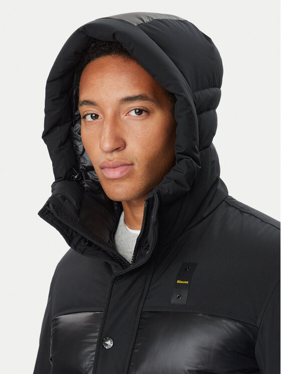 Blauer Blauer Dūnu jaka Brook 26WBLUC03069 Melns Regular Fit