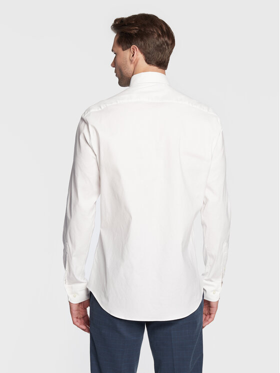 Tommy Hilfiger Tommy Hilfiger Πουκάμισο MW0MW29969 Λευκό Regular Fit