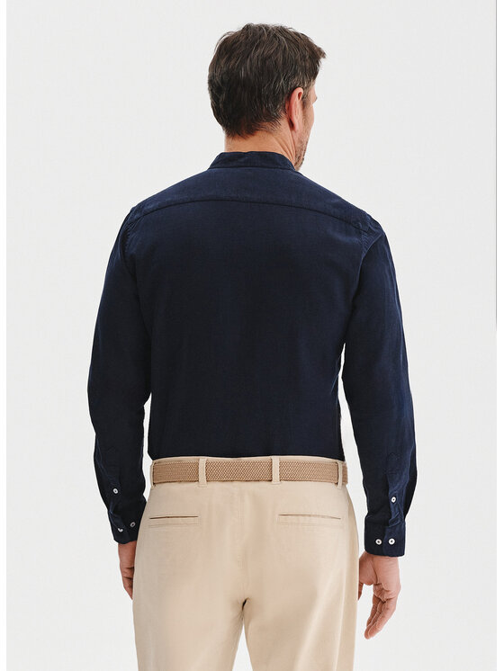 Pako Lorente Pako Lorente Koszula P25SF-1X-007 Granatowy Slim Fit