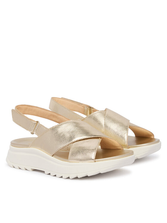 Clarks Clarks Сандали DashLite Wish 26185882 Златист