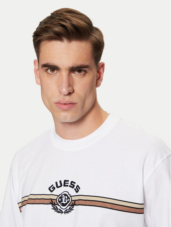 Guess Guess T-shirt Z5RI02 I3Z14 Bijela Regular Fit