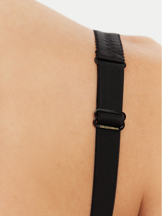Dolce&Gabbana Dolce&Gabbana Nedrček s kostjo O1A14T ONO13 Črna