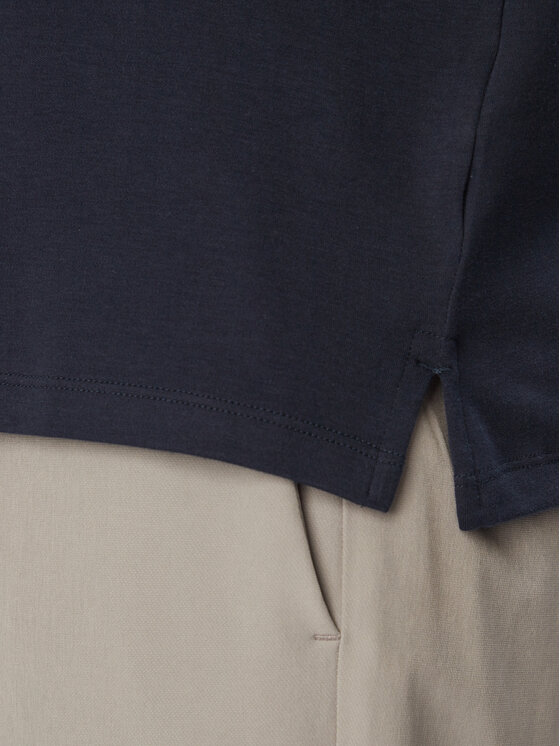 Calvin Klein Calvin Klein Polokošeľa Supima LV04LH204G Tmavomodrá Regular Fit