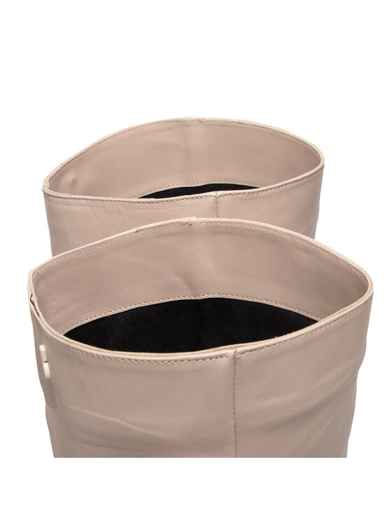 Simple Simple Stiefel SL-18-02-000051 Beige