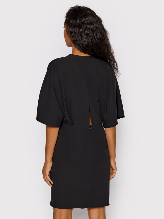 Rinascimento Rinascimento Коктейльна сукня CFC0107296003 Чорний Regular Fit