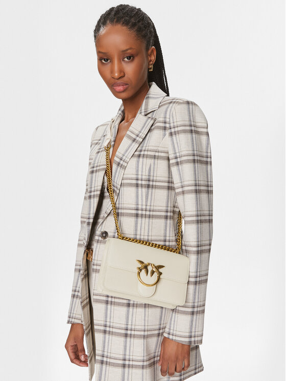 PINKO Pinko Ročna torba Love One Mini Dc PE 23 PRR 100074 A0F1 Écru