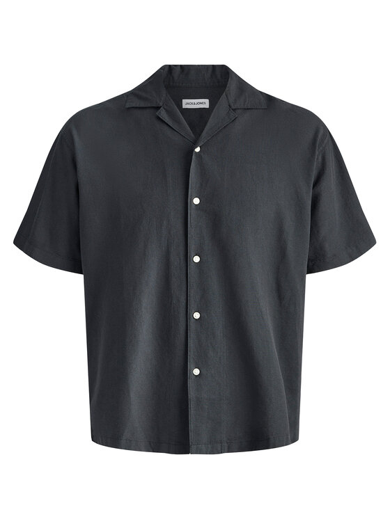 Jack & Jones Jack & Jones Košile Breeze 12288594 Černá Relaxed Fit