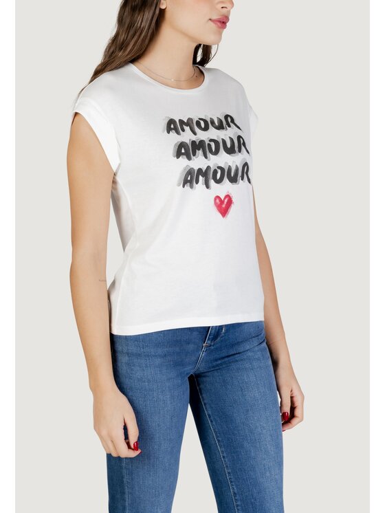 Morgan Morgan T-Shirt 261-DOUR Λευκό Regular Fit