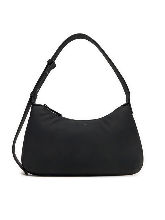 Calvin Klein Torbica Calvin Soft Shoulder Bag K60K612156 Crna