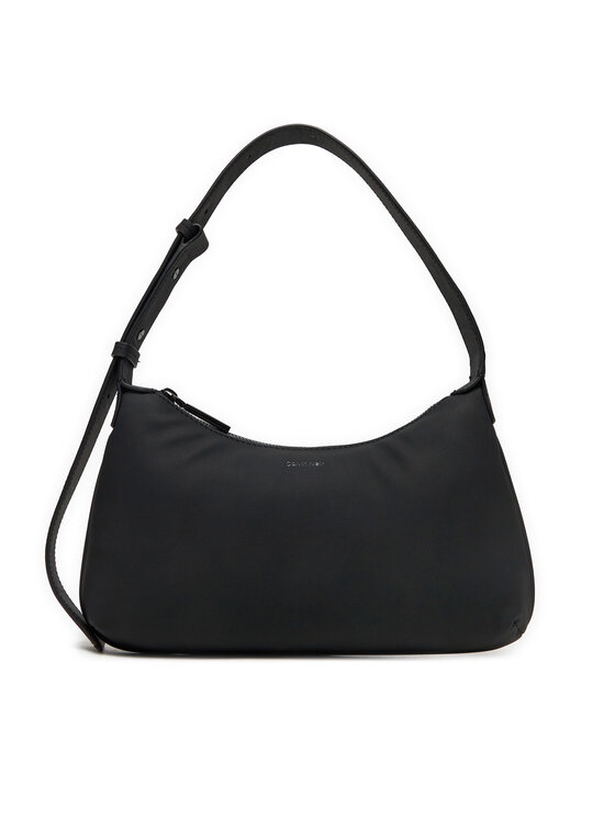 Geantă Calvin Klein Calvin Soft Shoulder Bag K60K612156 Negru