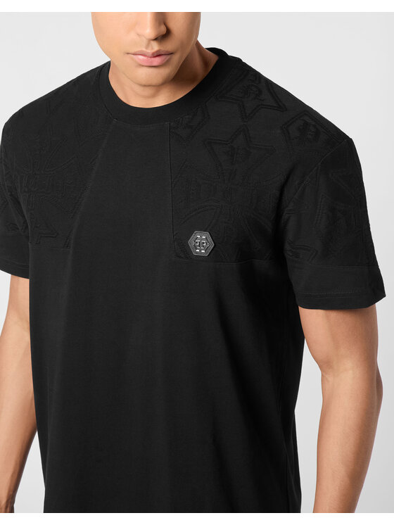 PHILIPP PLEIN PHILIPP PLEIN T-shirt 26195 Nero Regular Fit