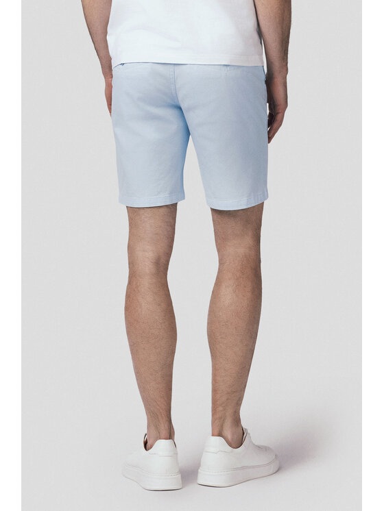 Lancerto Lancerto Szorty materiałowe Vaasa SZO082125000002 Niebieski Regular Fit