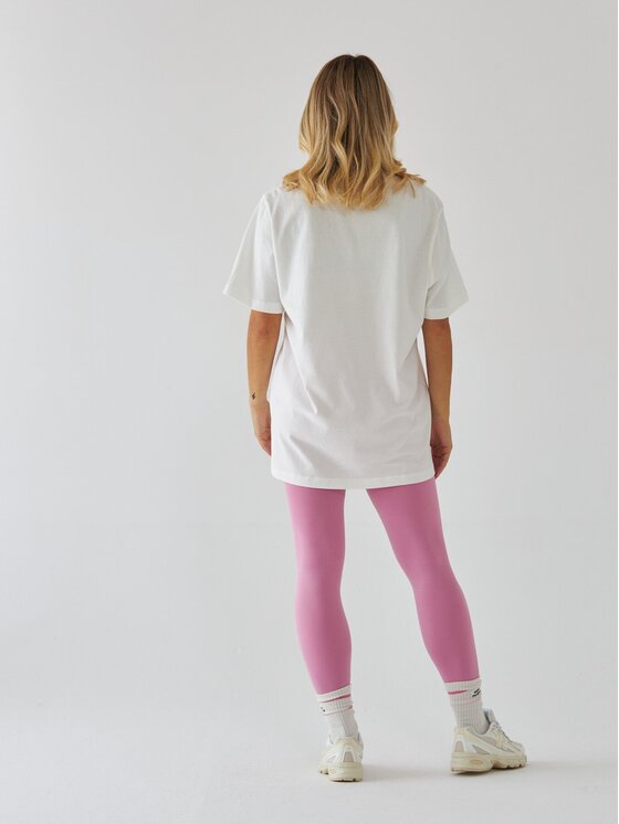 BeShaped BeShaped T-Shirt Pilates Princess Różowy Oversize