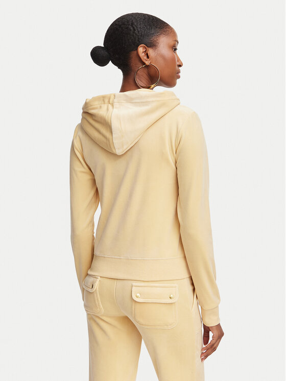 Juicy Couture Juicy Couture Суитшърт Robertson JCAP176G Розов Slim Fit