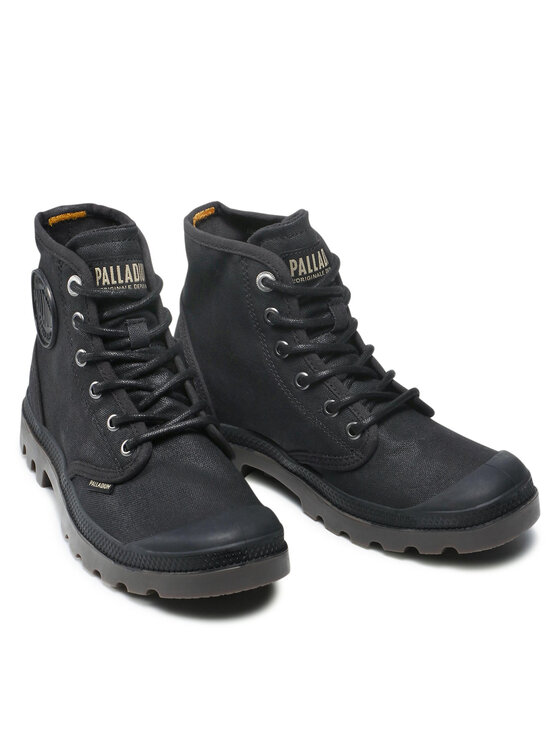 Palladium Palladium Trapper stila apavi Pampa Hi Wax U 77222-008-M Melns