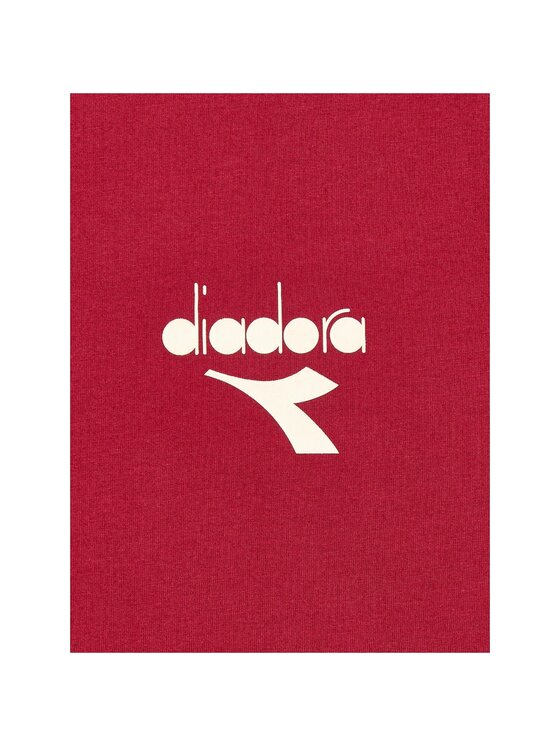 Diadora Diadora T-Shirt T-SHIRT SS ESS. SPORTS SL Czerwony Regular Fit