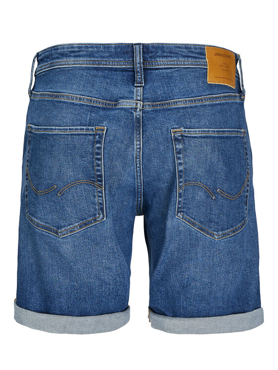 Jack & Jones Jack & Jones Džínsové šortky Rick 12269612 Modrá Regular Fit