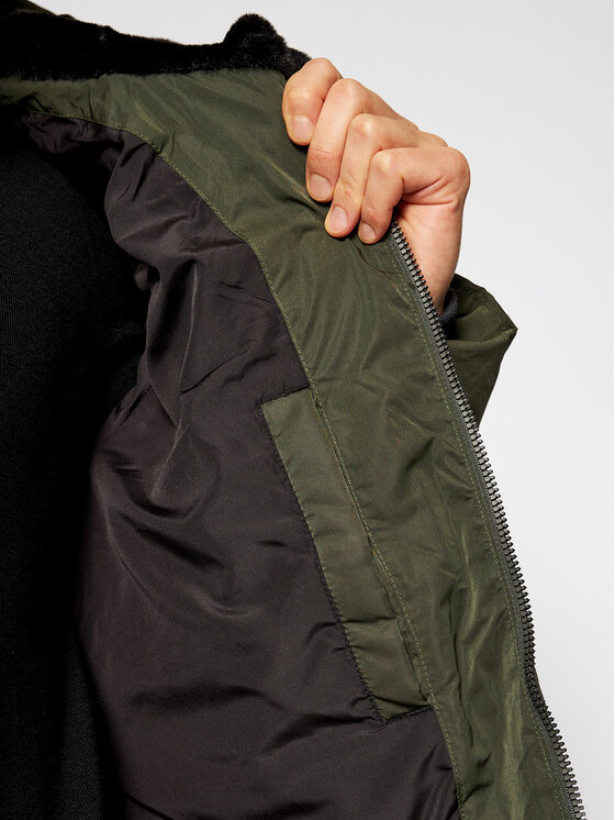 Tommy Jeans Daunenjacke Casual DM0DM09509 Grün Regular Fit • Modivo.de