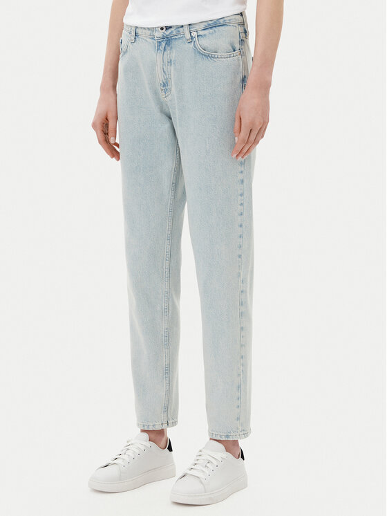 Karl Lagerfeld Jeans Karl Lagerfeld Jeans Blugi A2W10057 Albastru Mom Fit
