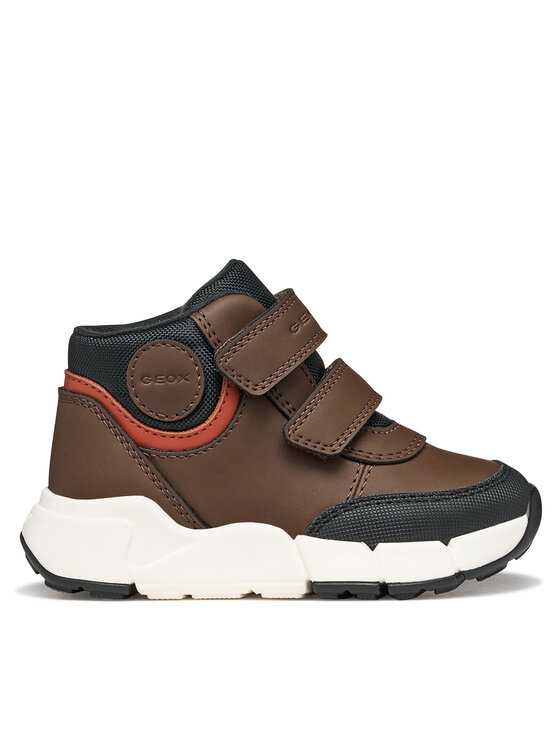 Geox Geox Зимни обувки B Flexyper Mini Boy B666GA 0MEBC C6R6B S Тъмнокафяв