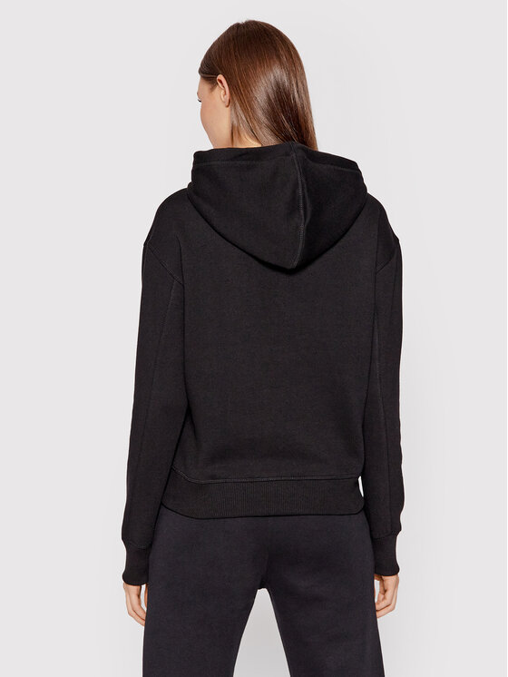 Calvin Klein Jeans Calvin Klein Jeans Sweatshirt Embroidered Logo J20J213178 Schwarz Regular Fit