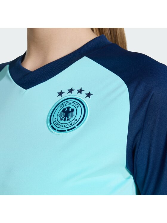 adidas adidas Koszulka techniczna 161568 Turkusowy Slim Fit