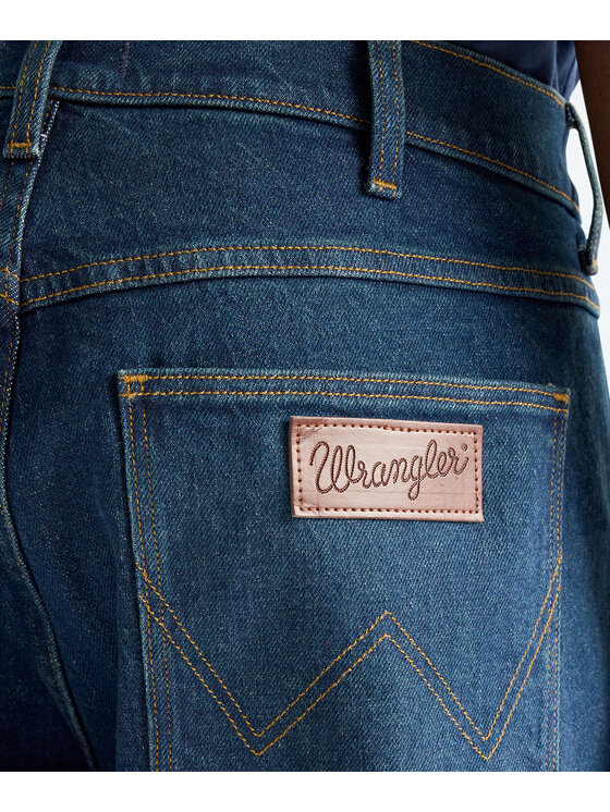Wrangler Wrangler Jeansy 112388776 Granatowy Regular Fit