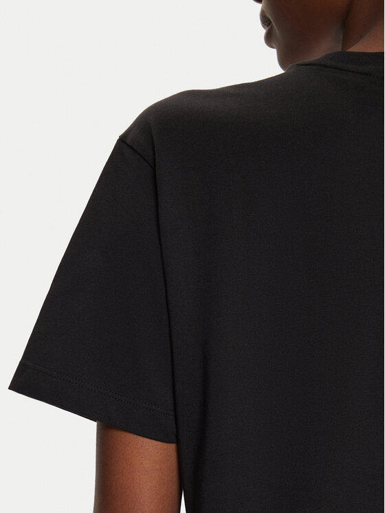 Fila Fila Tricou Biendorf FAW0452 Negru Regular Fit