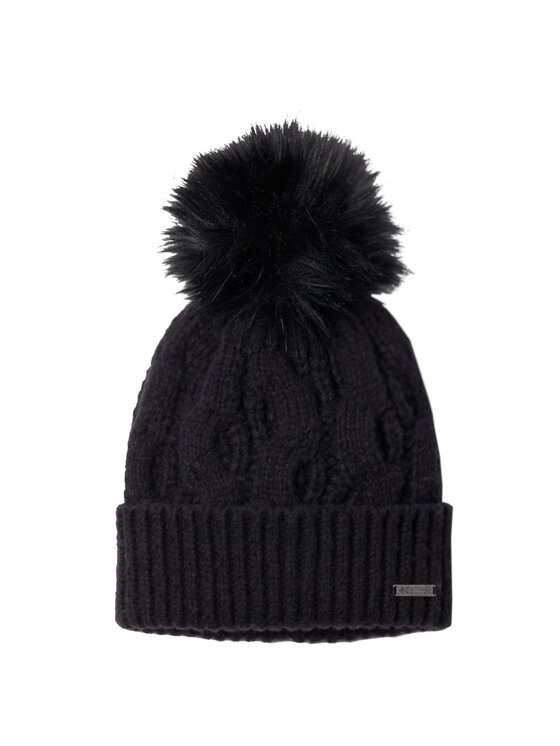 Columbia Columbia Czapka Boundless Days Cable Knit Pom Beanie Czarny