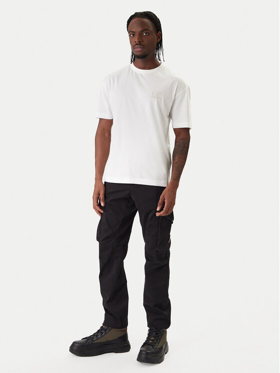 C.P. Company C.P. Company T-Shirt 20CMTS086A005100W Εκρού Regular Fit