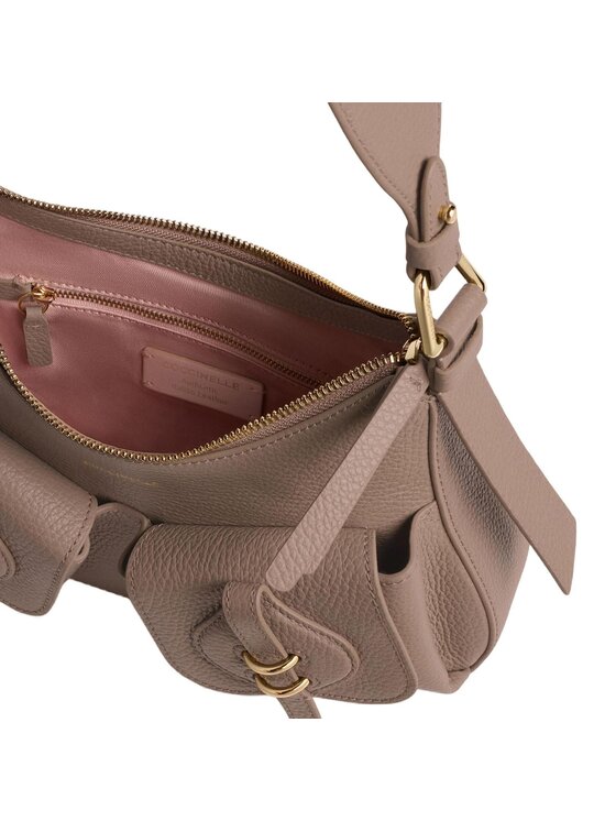Coccinelle Coccinelle Torebka Mavery Pocket 1 Brązowy jasny