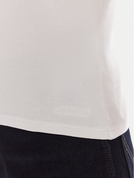 Calvin Klein Calvin Klein T-shirt LV044C216G Bijela Regular Fit