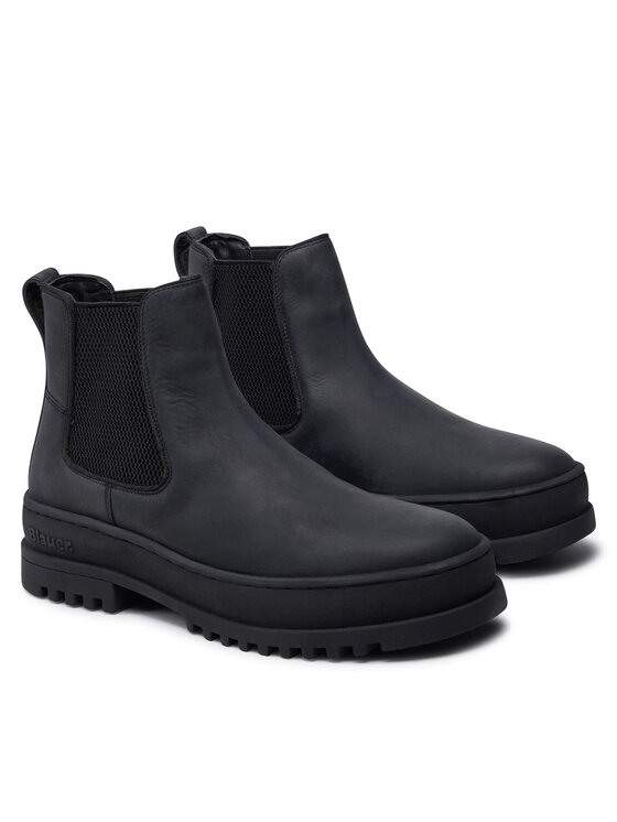 Blauer Blauer Боти тип челси Iuka F4IUKA02 Черен