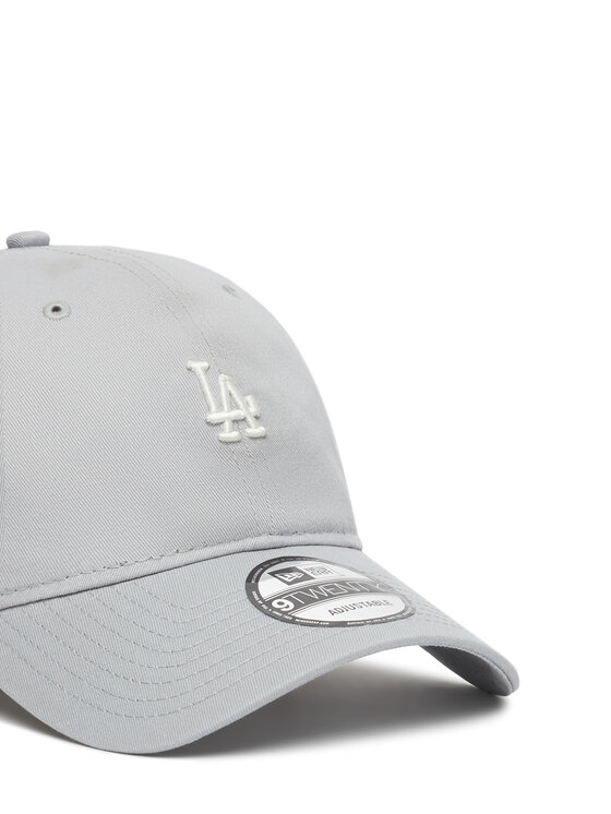New Era New Era Шапка с козирка LA Dodgers MLB Mini Logo Washed 9TWENTY 60667600 Сив
