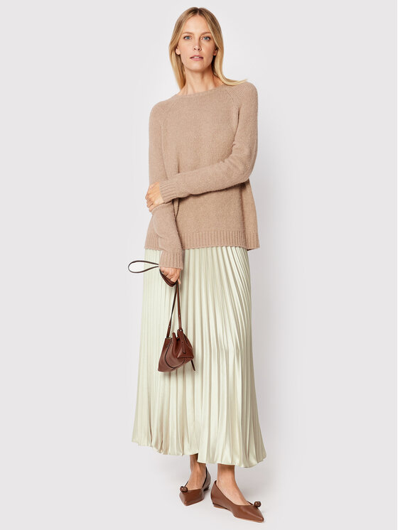 Weekend Max Mara Weekend Max Mara Plisovan sukn Gavino 51060129 Bov Relaxed Fit