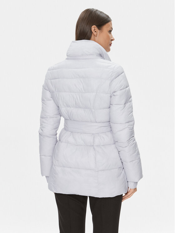 Patrizia Pepe Patrizia Pepe Μπουφάν μεταβατικό 2O0122/A9M1-W356 Γκρι Regular Fit