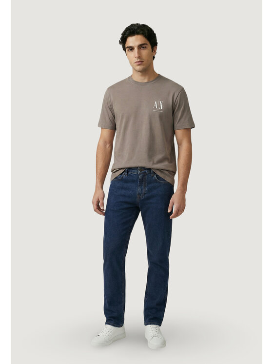 Armani Exchange Armani Exchange T-shirt XM000365 AF12308 Marrone Casual Fit