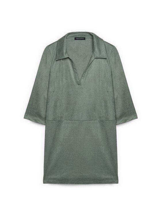 Fiorella Rubino Fiorella Rubino Vestito da giorno 7068T001748N035 Verde A-Line Fit