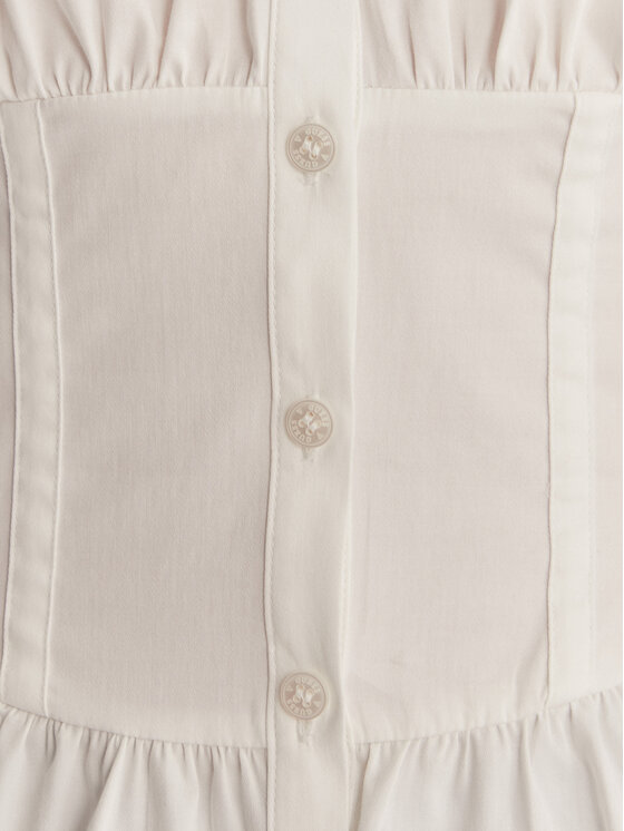 Guess Guess Särk W6GH97 W2412 Valge Regular Fit