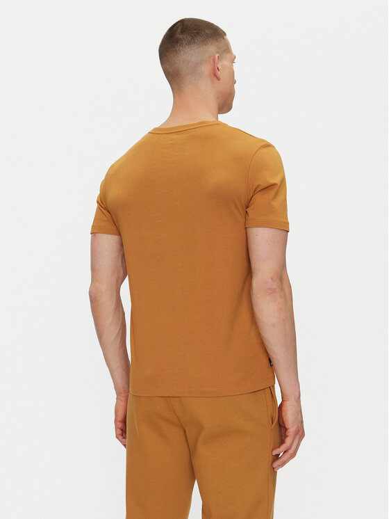 Timberland Timberland T-Shirt TB0A5UPQ Beżowy Regular Fit