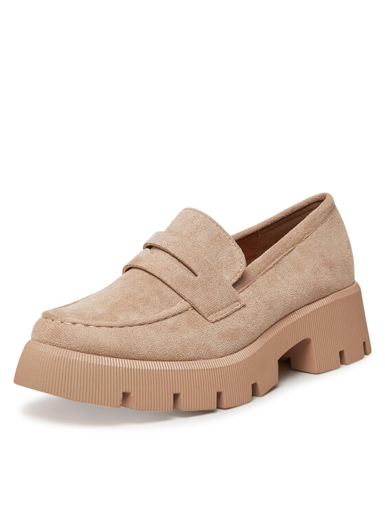 DeeZee DeeZee Chunky loafers 8-124-1 Beige