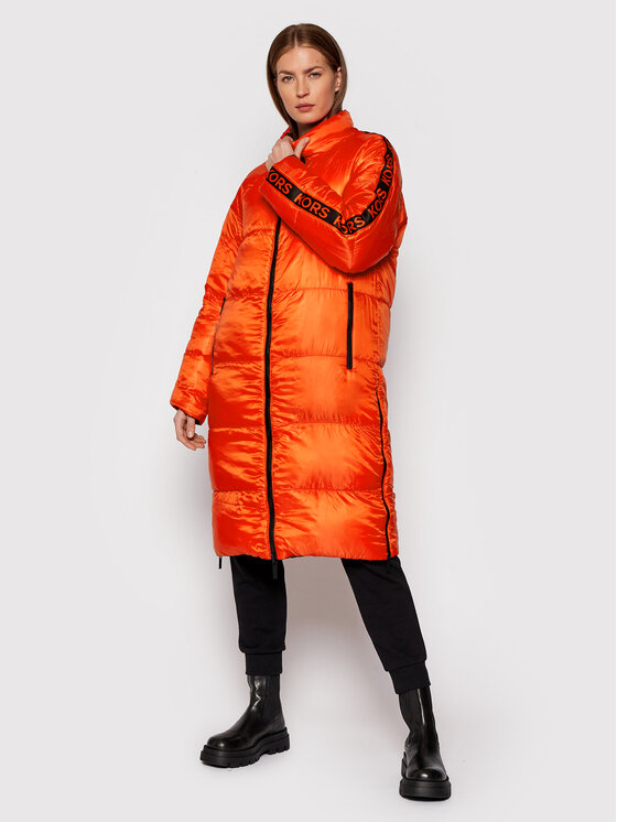 Michael Kors dámská zimní bunda Belted FauxFur