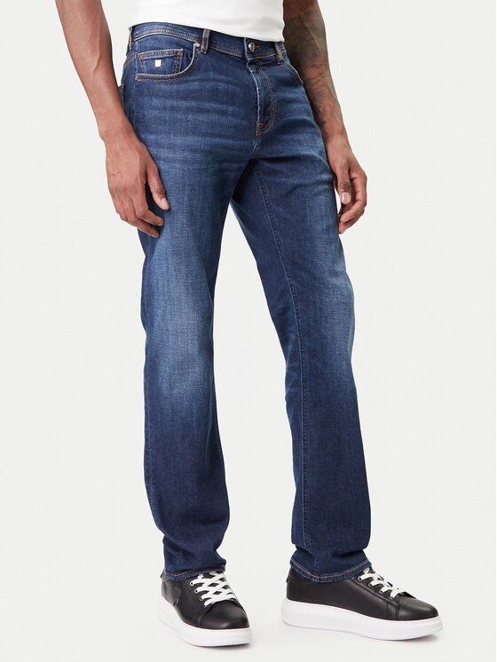 KARL LAGERFELD KARL LAGERFELD Farmer 265501 500843 Sötétkék Slim Fit