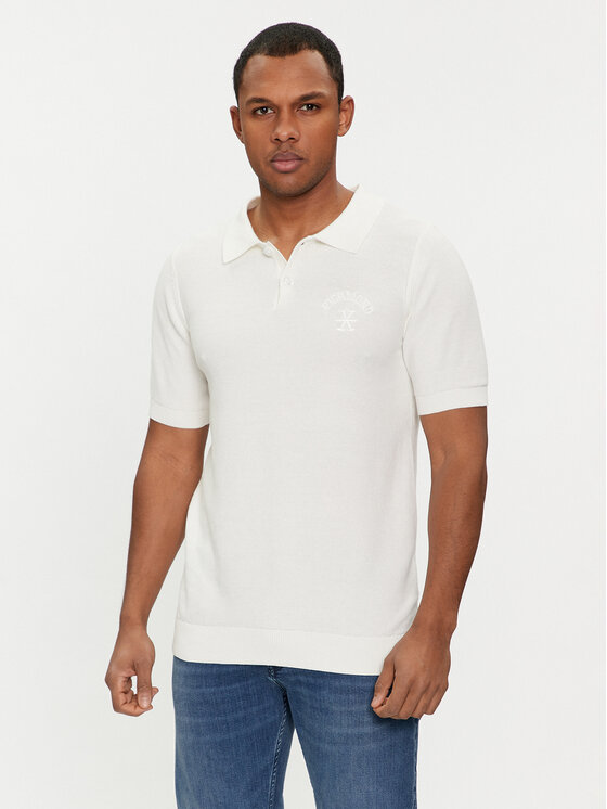 Richmond X Tricou polo Carena UMP24214PO Alb Regular Fit