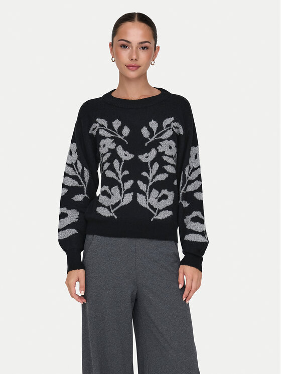 JDY JDY Светр Helga 15335460 Чорний Regular Fit