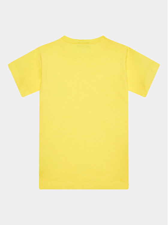 United Colors Of Benetton United Colors Of Benetton Majica 3I1XG109J Rumena Regular Fit